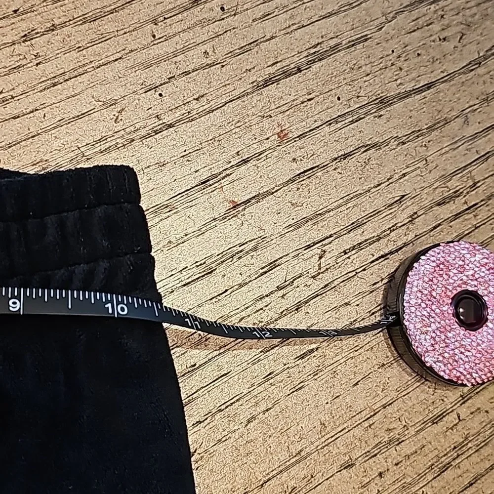 Black velvet jogger set XS size 4 Converse
